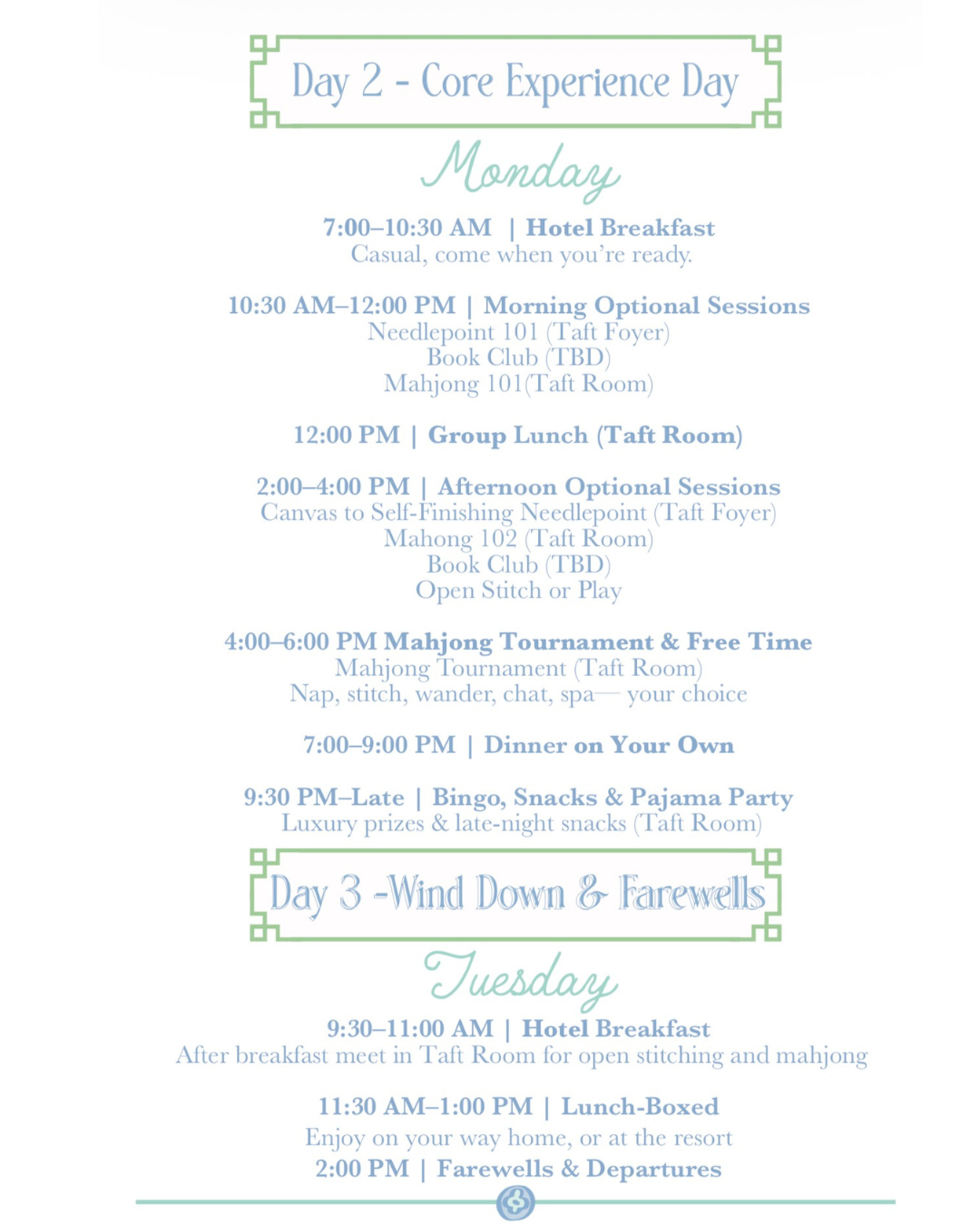 September 2026 Retreat